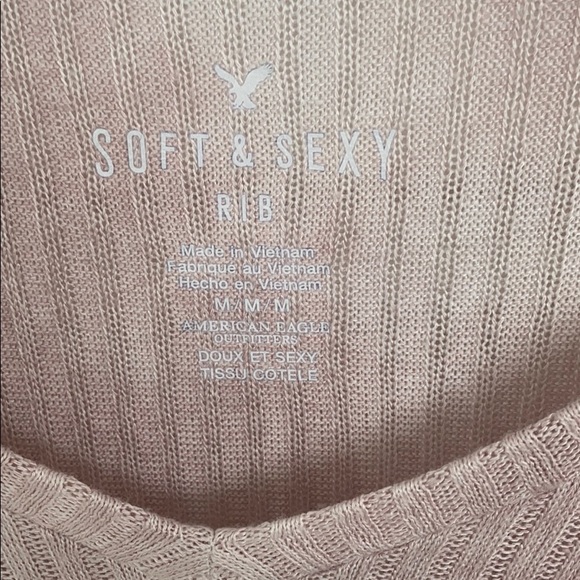 Tie-dye American Eagle long sleeve top. - Picture 3 of 3